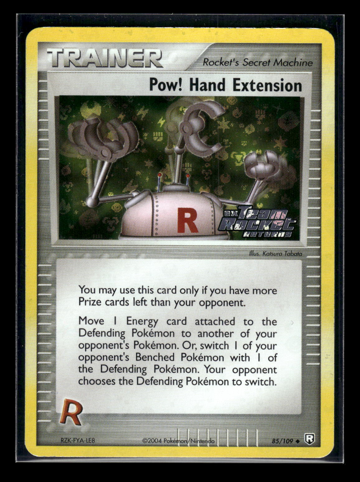 Pow! Hand Extension 85/109 - Team Rocket Returns  - Uncommon