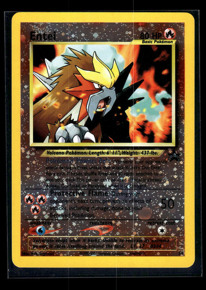 Entei 34 - Wizards Black Star Promos  - Promo