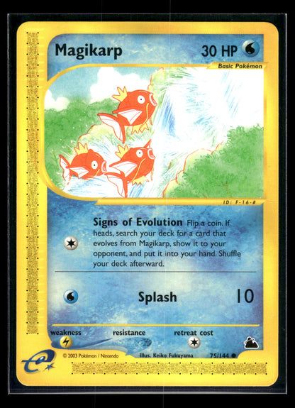 Magikarp 75/144 - Skyridge  - Common