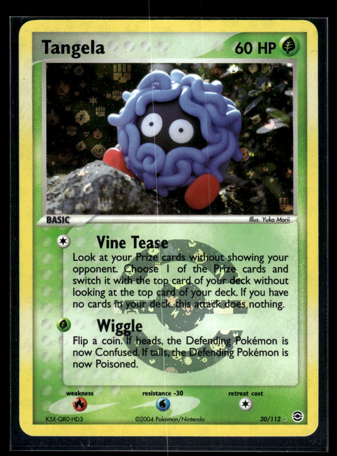 Tangela 30/112 - FireRed & LeafGreen  - Rare