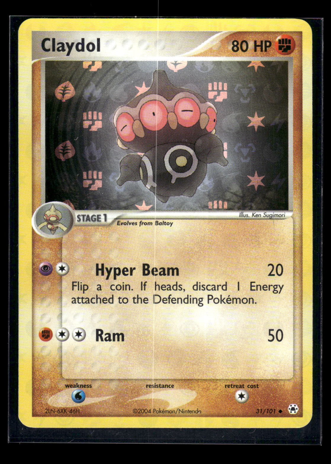 Claydol 31/101 - Hidden Legends  - Uncommon