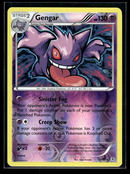 Gengar 35/83 - Generations  - Rare Holo