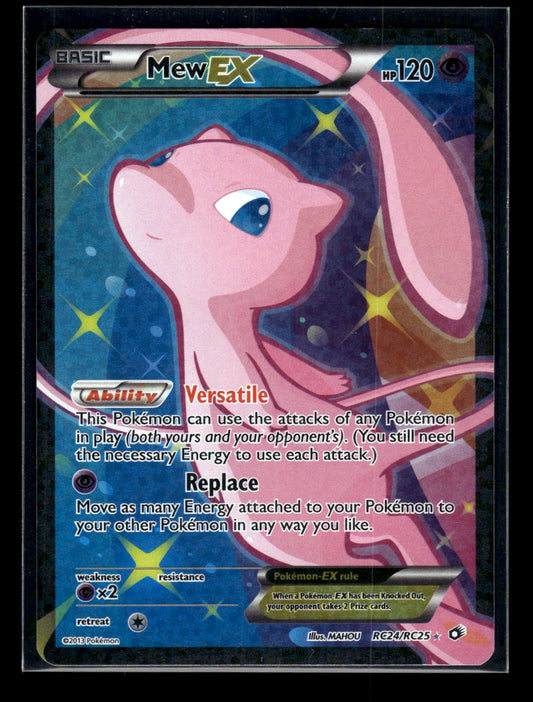 Mew-EX RC24/RC25 - Legendary Treasures  - Rare Ultra