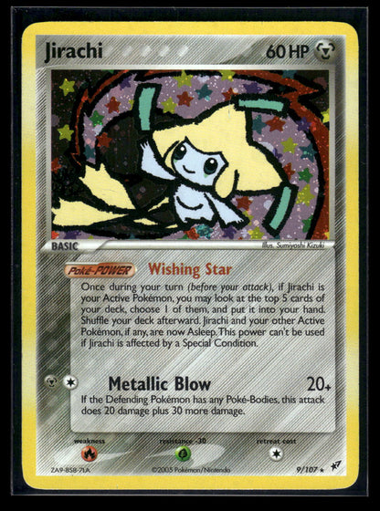 Jirachi 9/107 - Deoxys  - Rare Holo