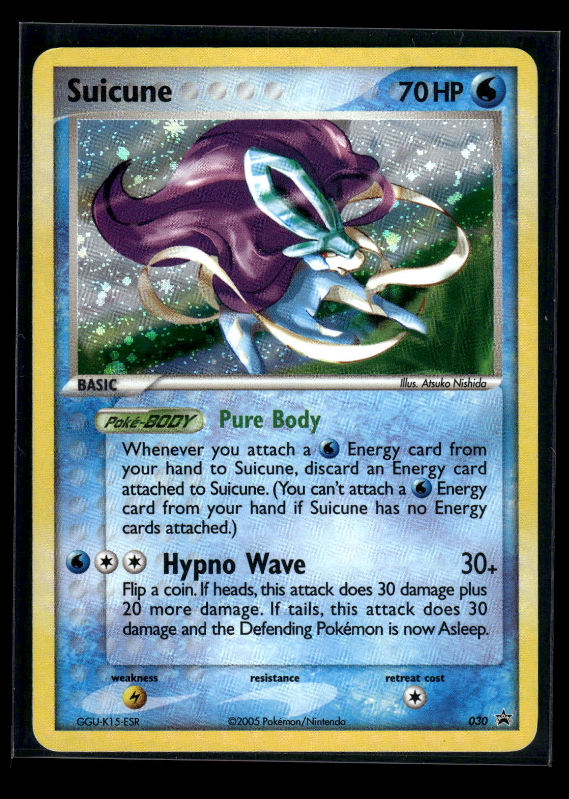 Suicune 030 - Nintendo Black Star Promos  - Promo