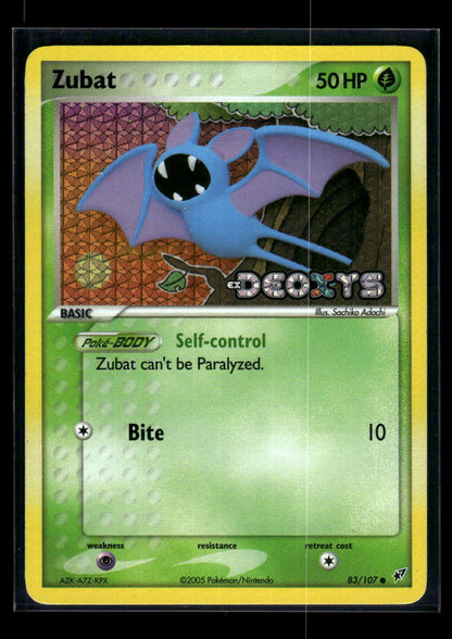 Zubat 83/107 - Deoxys  - Common