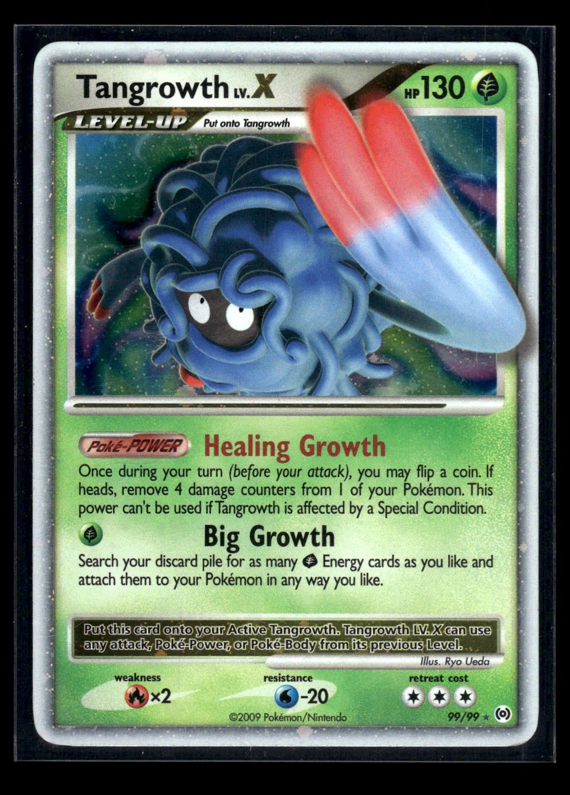 Tangrowth LV.X 99/99 - Arceus  - Rare Holo LV.X