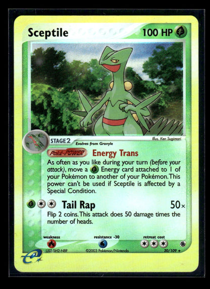 Sceptile 20/109 - Ruby & Sapphire  - Rare
