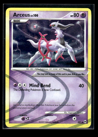 Arceus AR7 - Arceus  - Rare