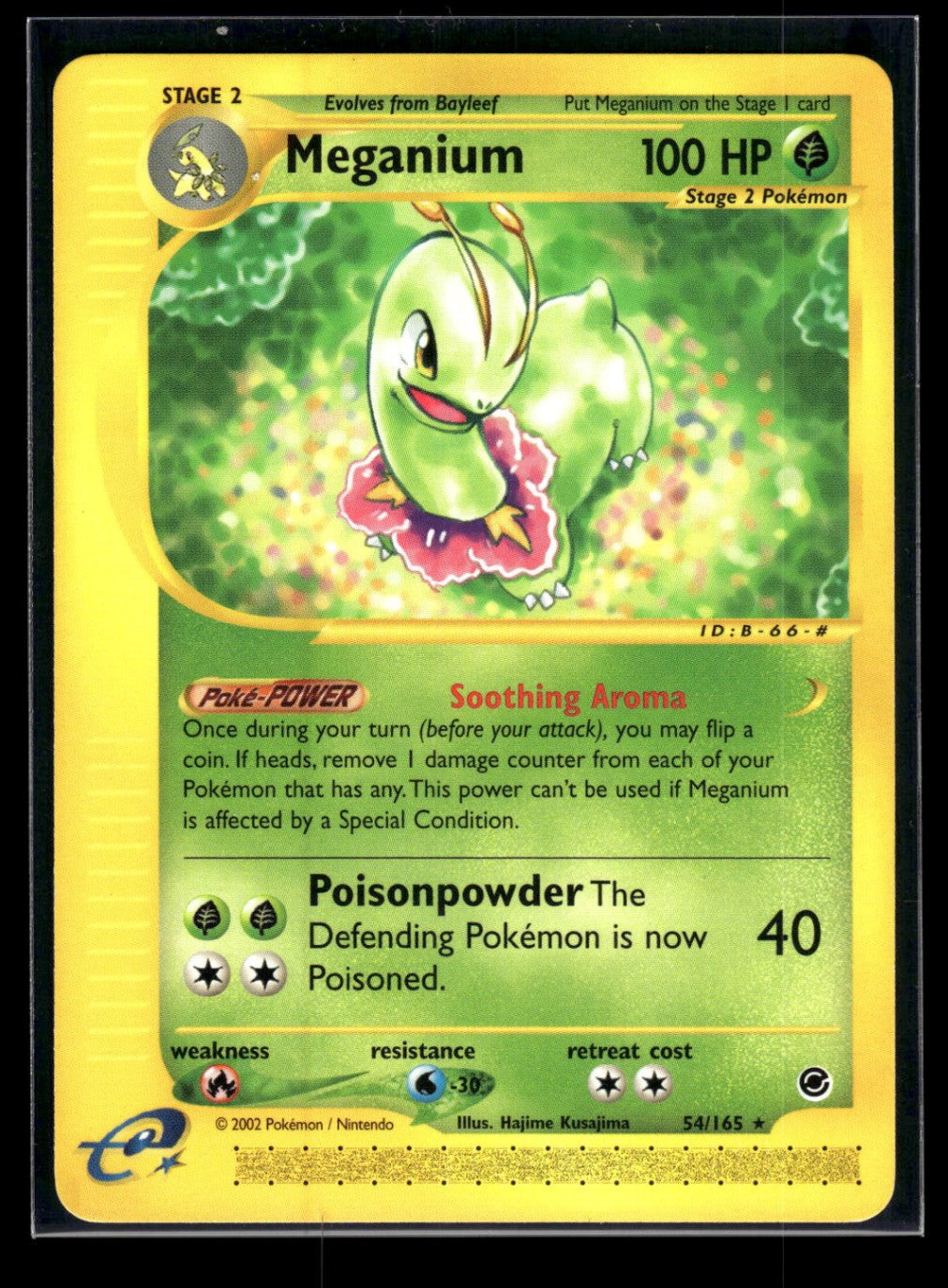 Meganium 54/165 - Expedition Base Set  - Rare