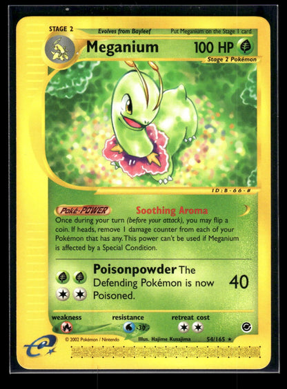 Meganium 54/165 - Expedition Base Set  - Rare