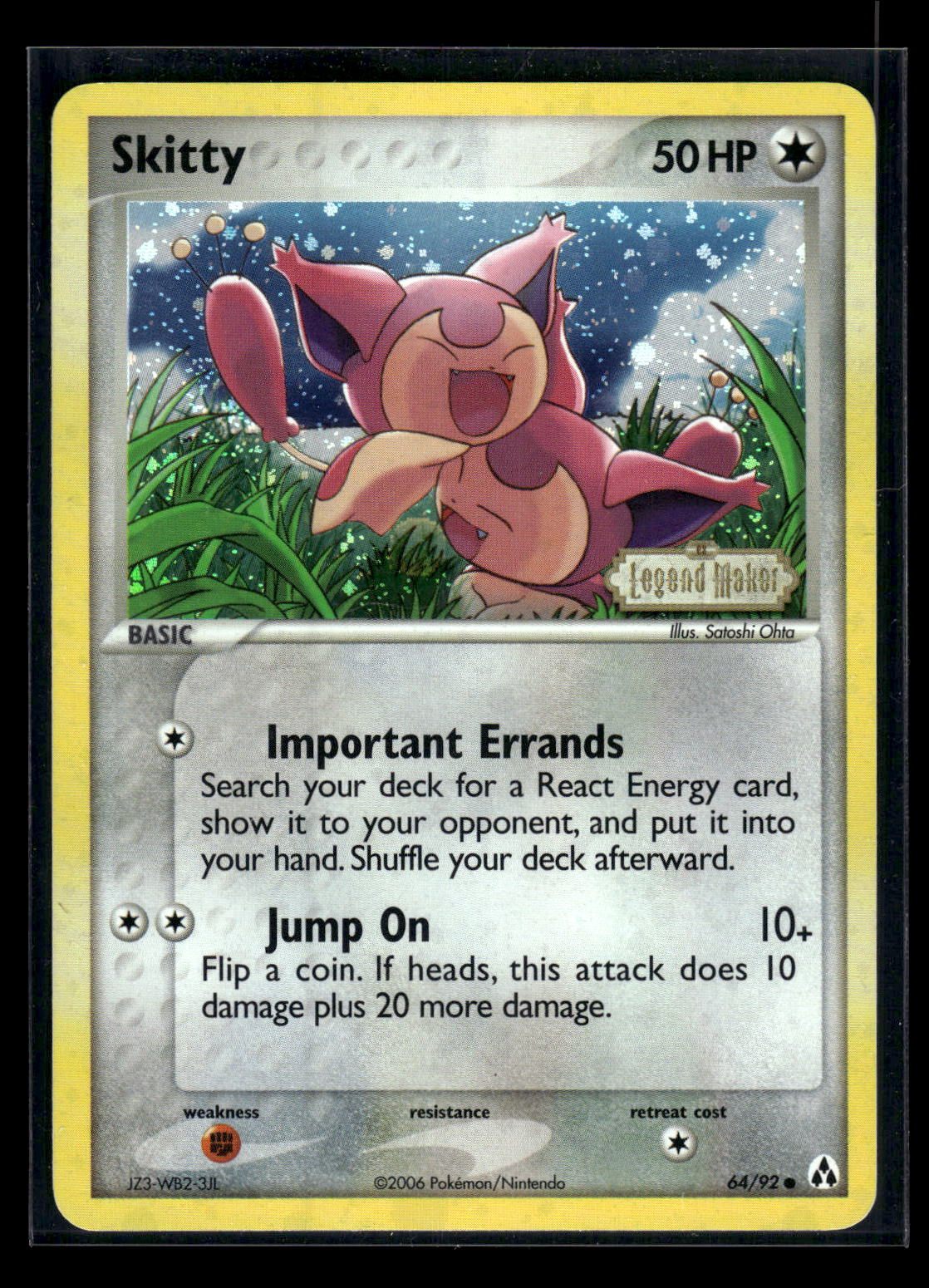 Skitty 64/92 - Legend Maker  - Common