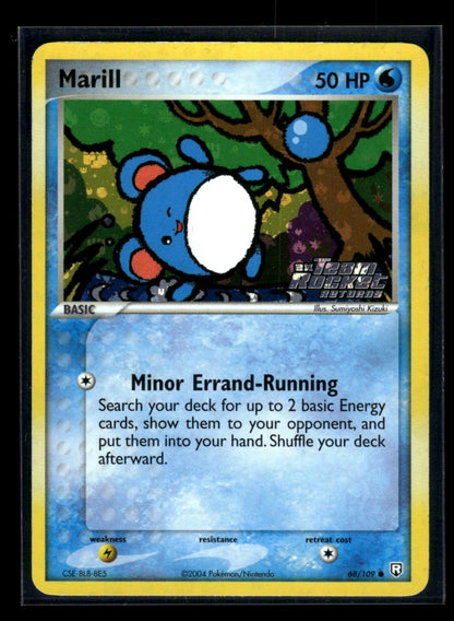 Marill 68/109 - Team Rocket Returns  - Common