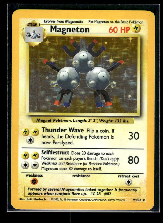 Magneton 9/102 - Base  - Rare Holo