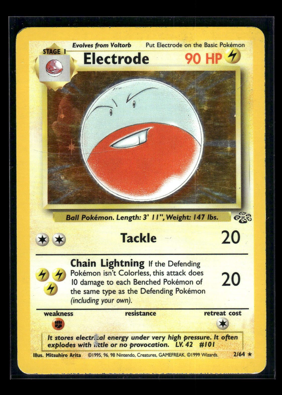 Electrode 2/64 - Jungle  - Rare Holo