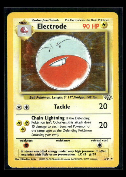 Electrode 2/64 - Jungle  - Rare Holo