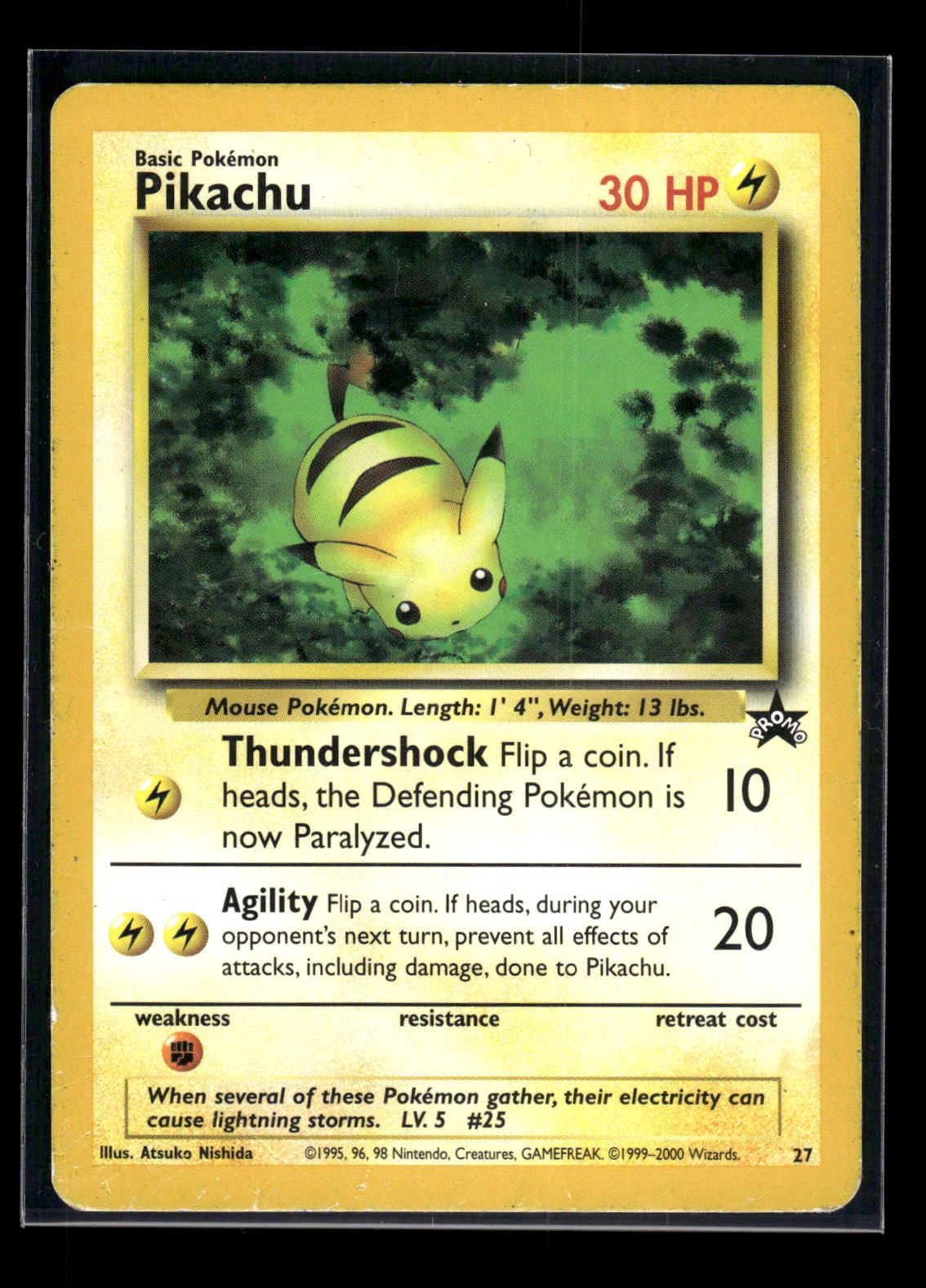 Pikachu 27 - Wizards Black Star Promos  - Promo