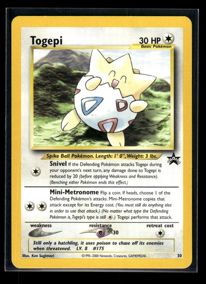 Togepi 30 - Wizards Black Star Promos  - Promo