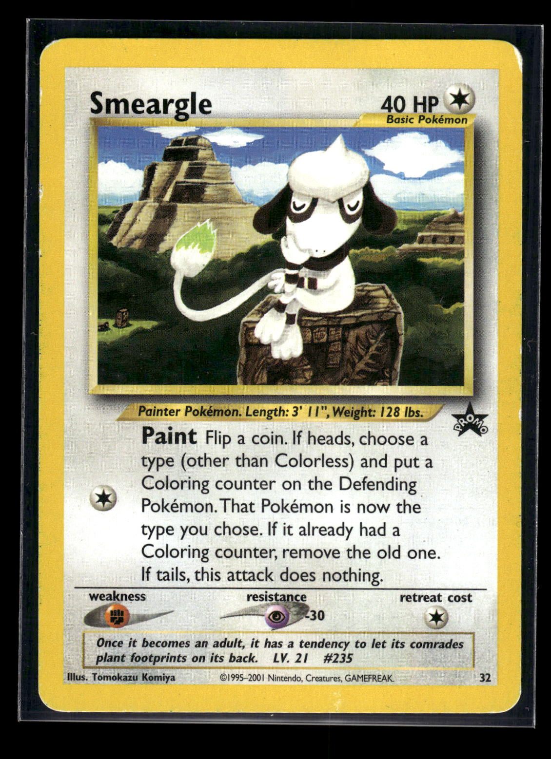 Smeargle 32 - Wizards Black Star Promos  - Promo
