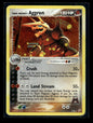 Team Magma's Aggron 7/95 - Team Magma vs Team Aqua  - Rare Holo