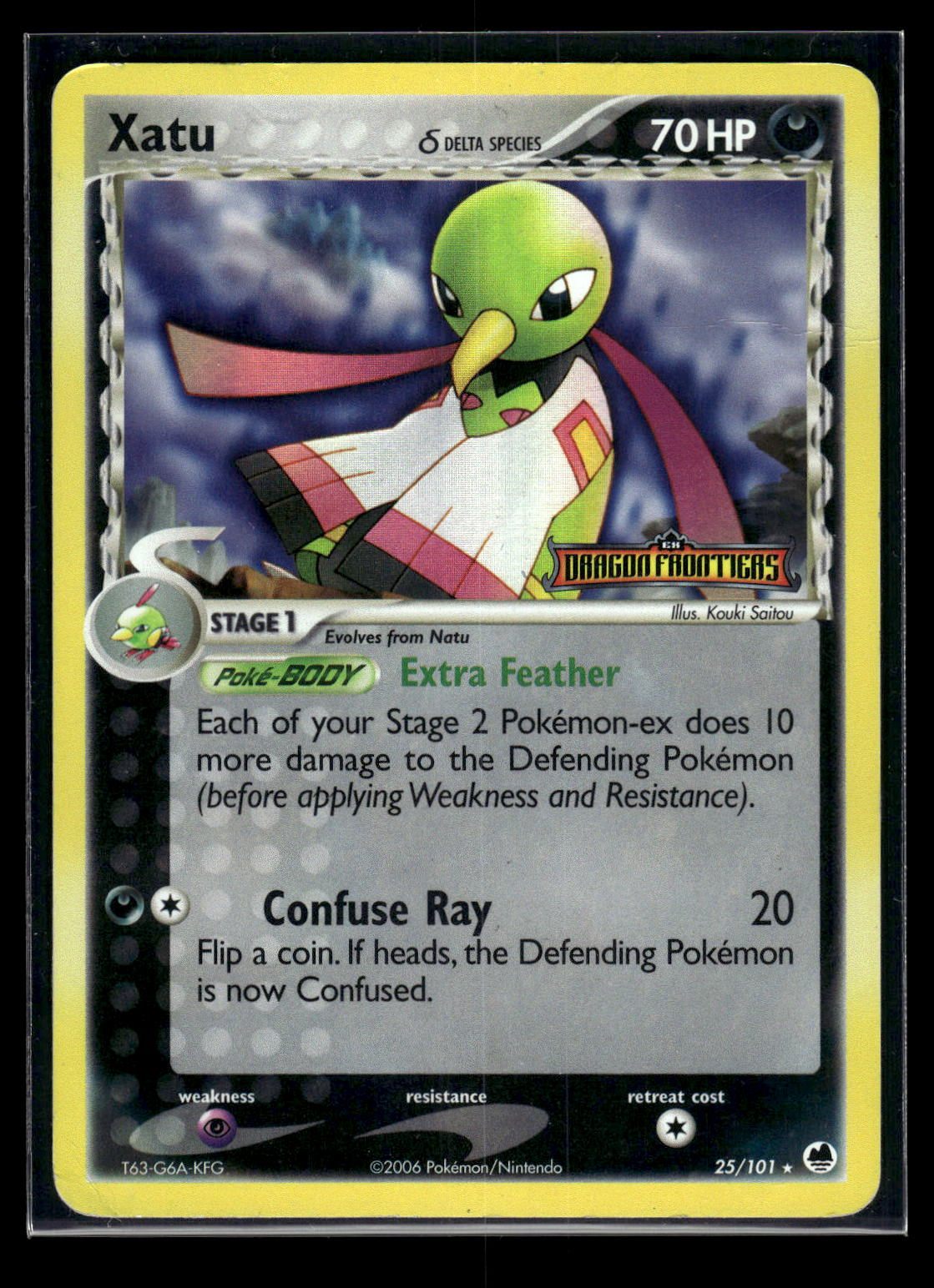 Xatu δ 25/101 - Dragon Frontiers  - Rare