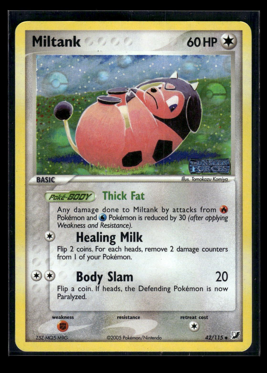 Miltank 42/115 - Unseen Forces  - Uncommon