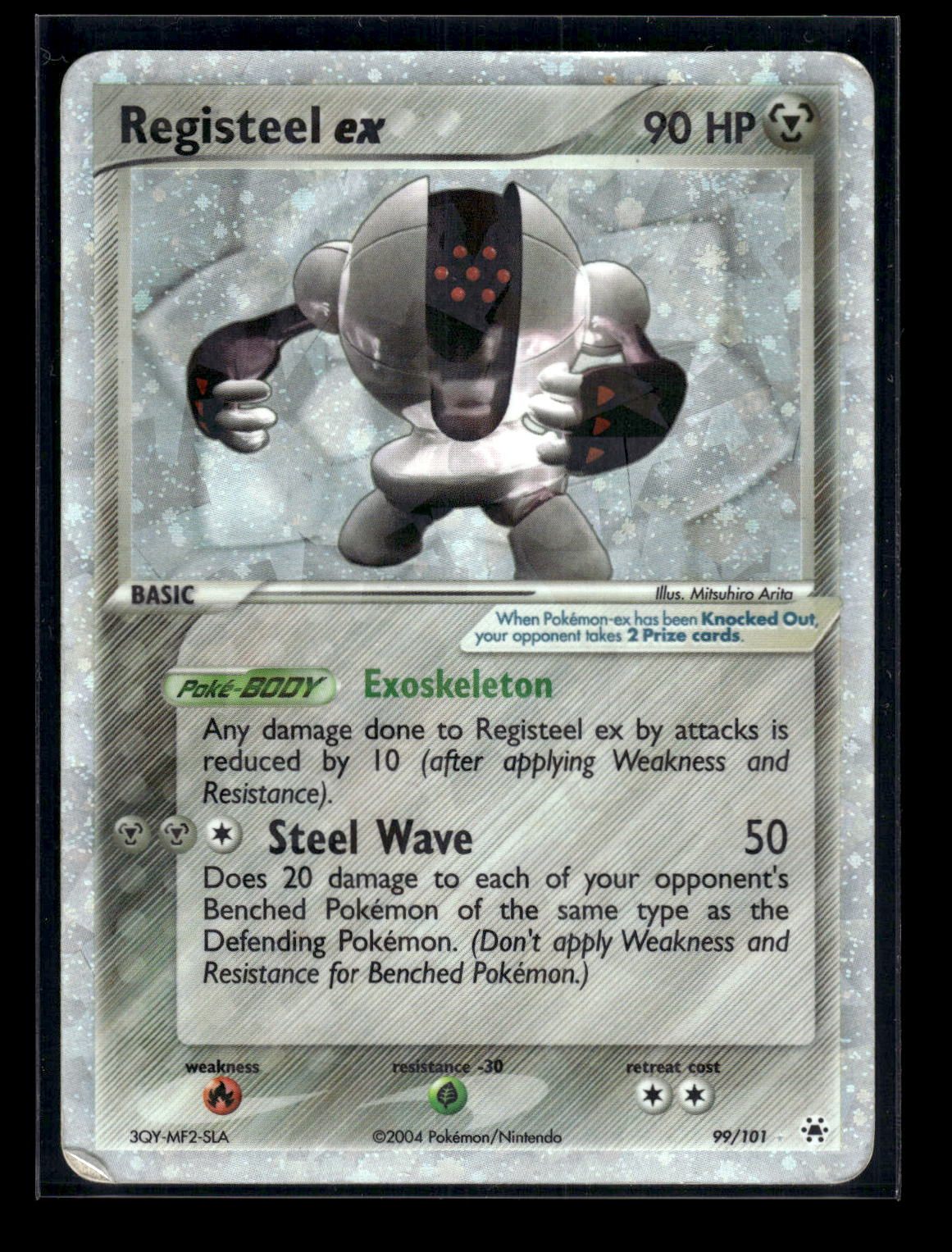 Registeel ex 99/101 - Hidden Legends  - Rare Holo EX