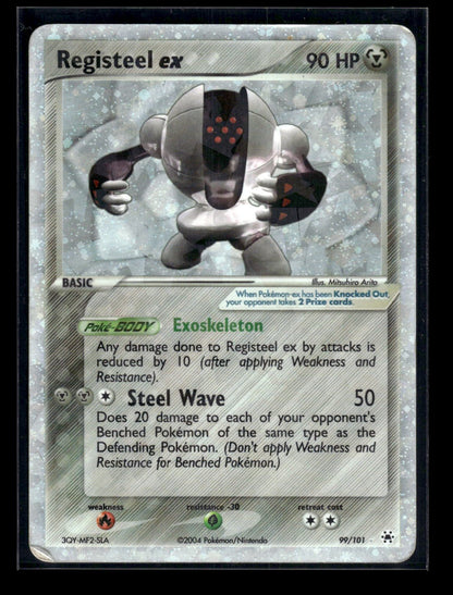 Registeel ex 99/101 - Hidden Legends  - Rare Holo EX