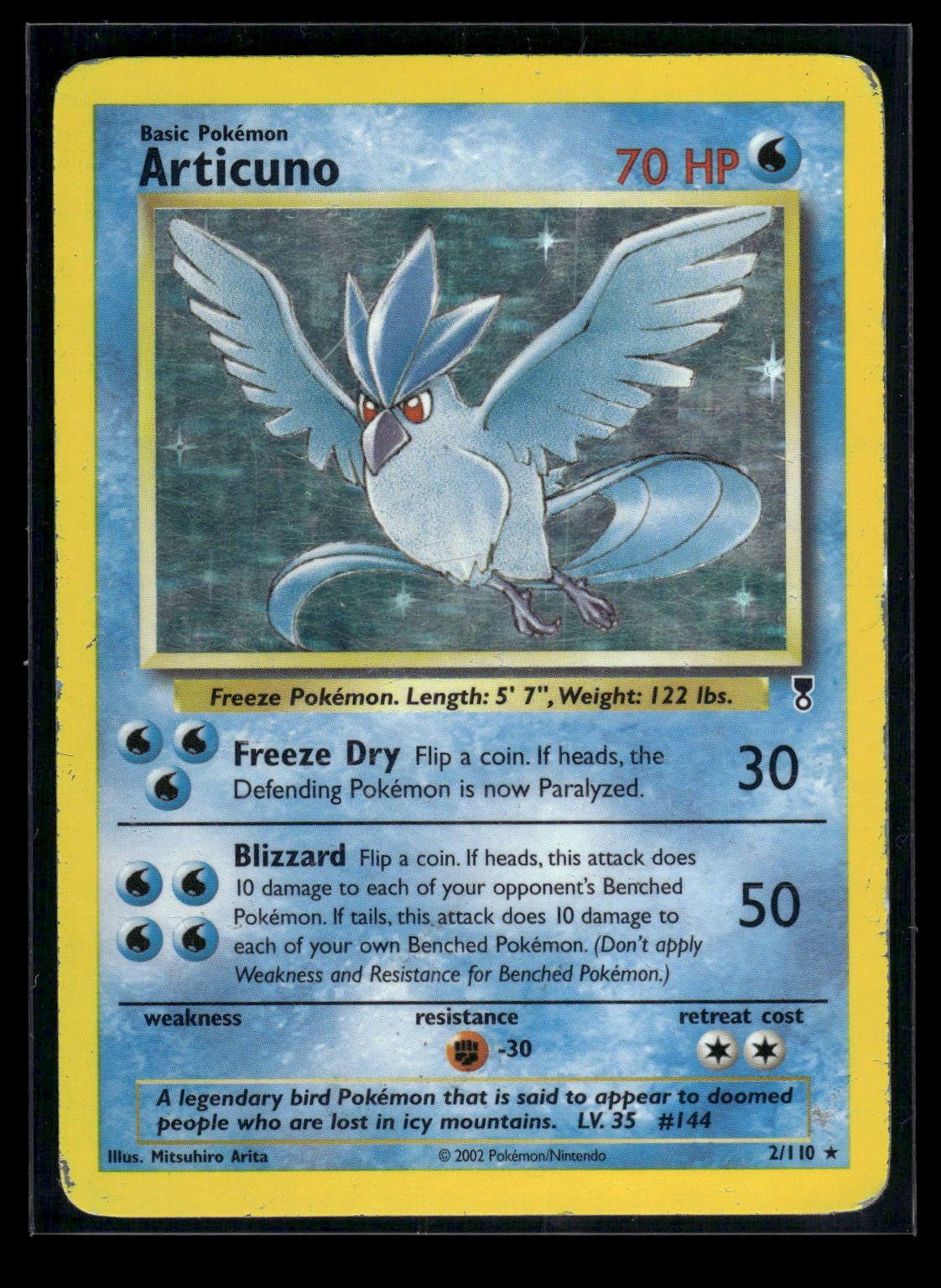 Articuno 2/110 - Legendary Collection  - Rare Holo