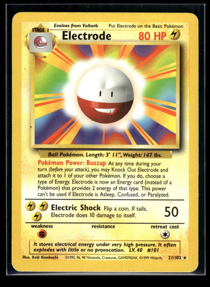 Electrode 21/102 - Base  - Rare