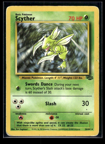 Scyther 26/64 - Jungle  - Rare