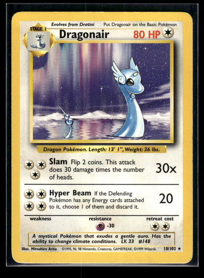 Dragonair 18/102 - Base  - Rare