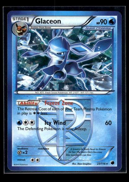Glaceon 23/116 - Plasma Freeze  - Rare