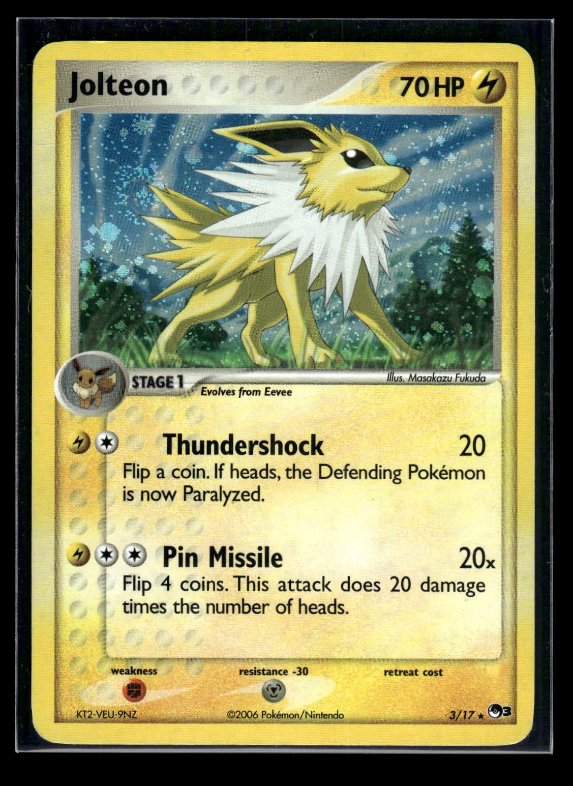Jolteon 003/T - T Promos  - Promo