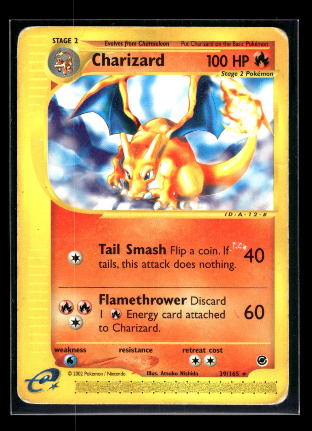 Charizard 39/165 - Expedition Base Set  - Rare