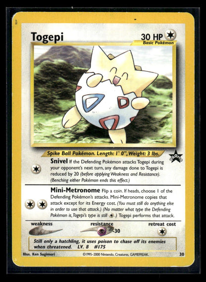 Togepi 30 - Wizards Black Star Promos  - Promo
