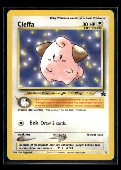 Cleffa 31 - Wizards Black Star Promos  - Promo
