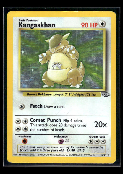 Kangaskhan 5/64 - Jungle  - Rare Holo