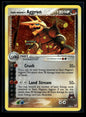Team Magma's Aggron 7/95 - Team Magma vs Team Aqua  - Rare Holo