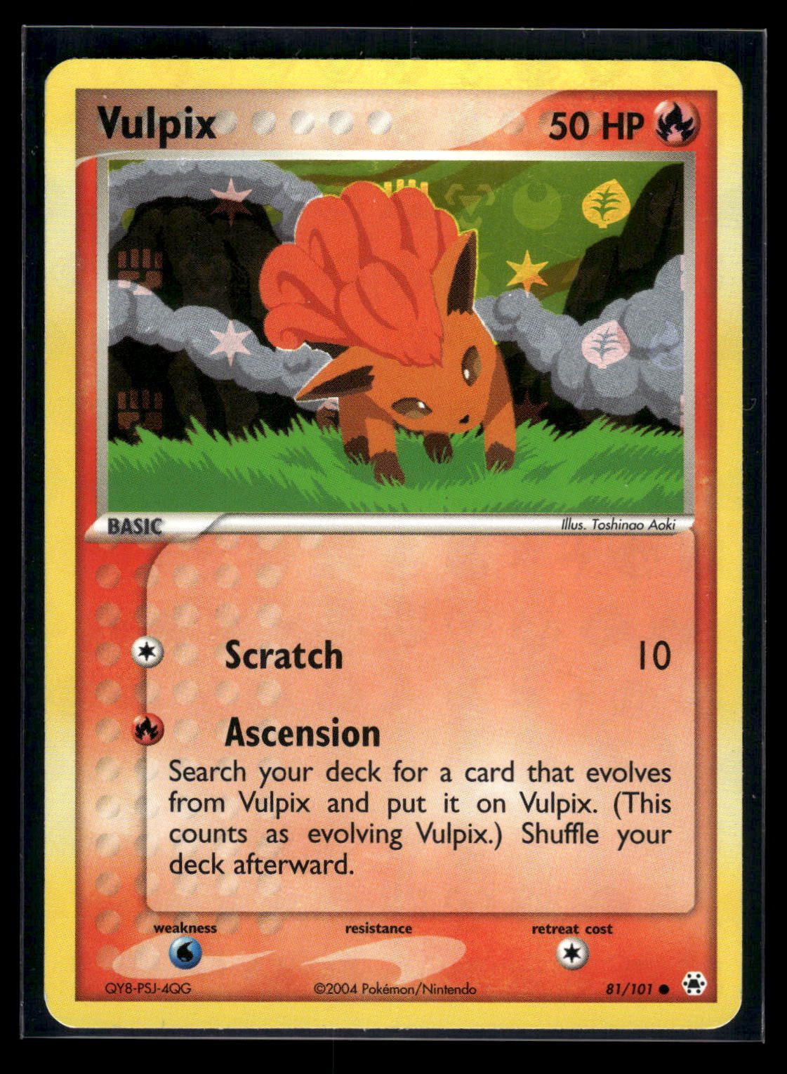 Vulpix 81/101 - Hidden Legends  - Common