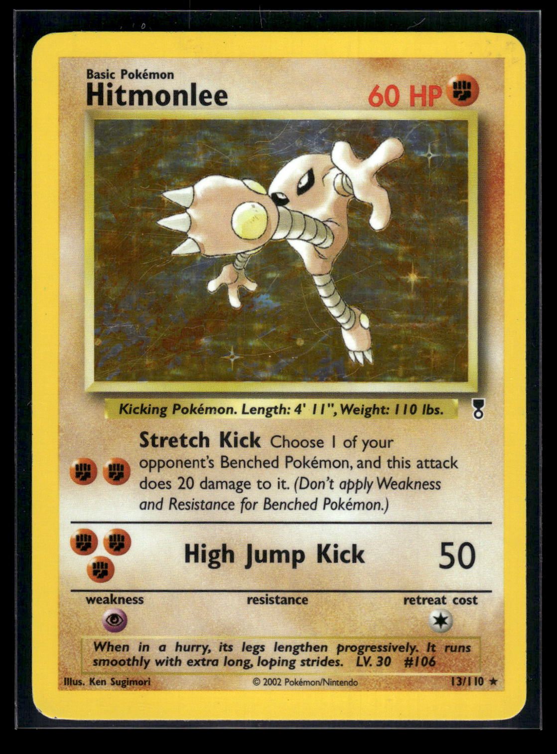 Hitmonlee 13/110 - Legendary Collection  - Rare Holo