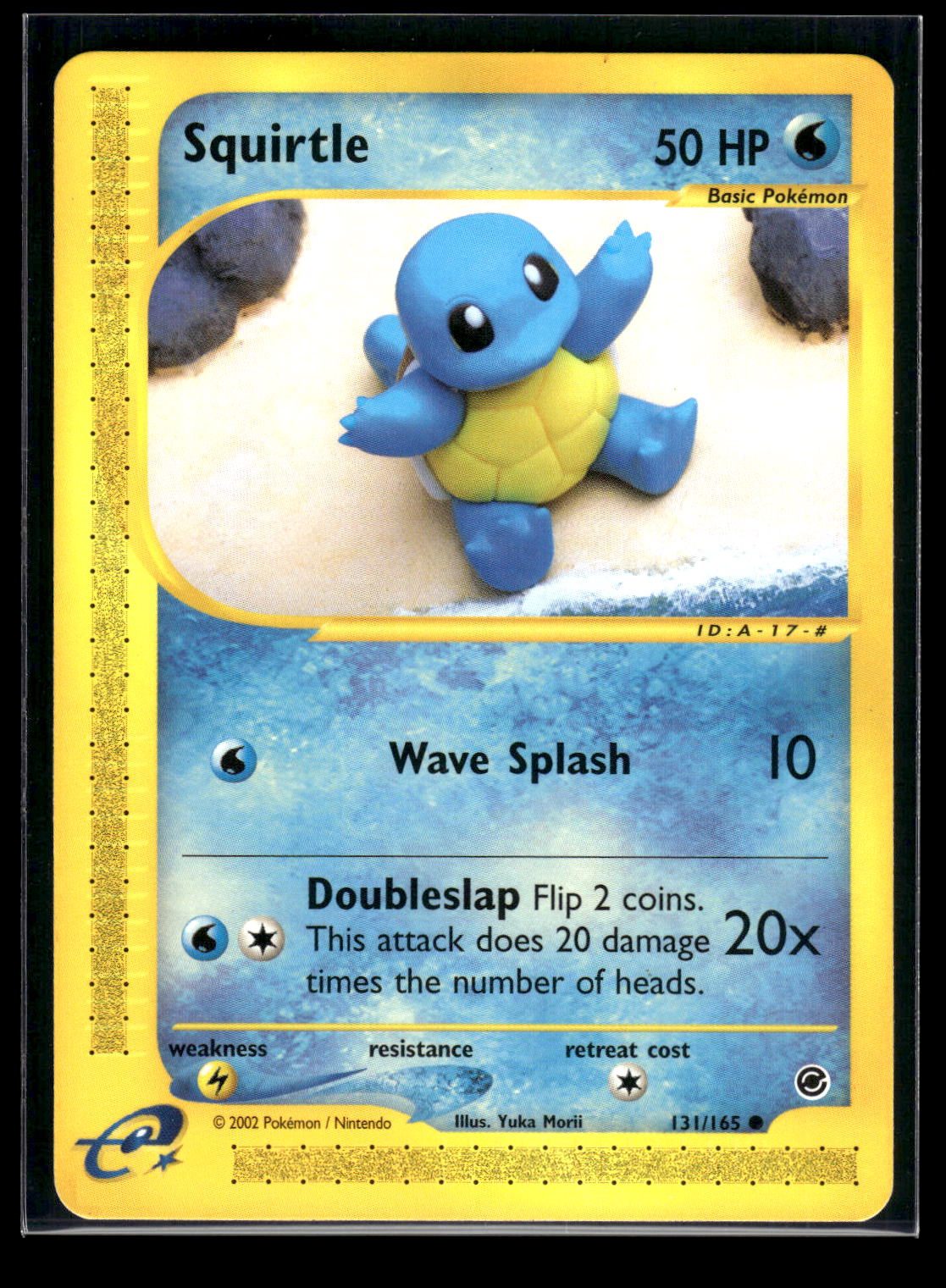 Squirtle 131/165 - Expedition Base Set  - Common