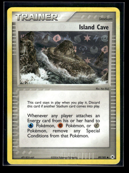 Island Cave 89/101 - Hidden Legends  - Uncommon