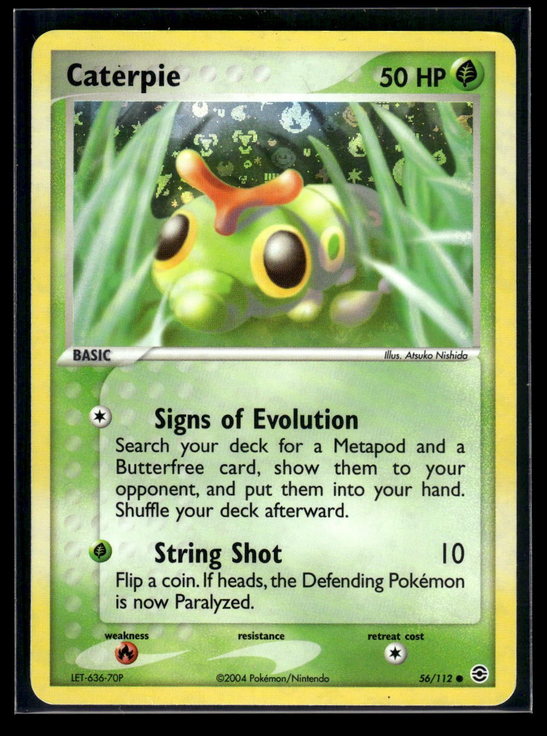 Caterpie 56/112 - FireRed & LeafGreen  - Common