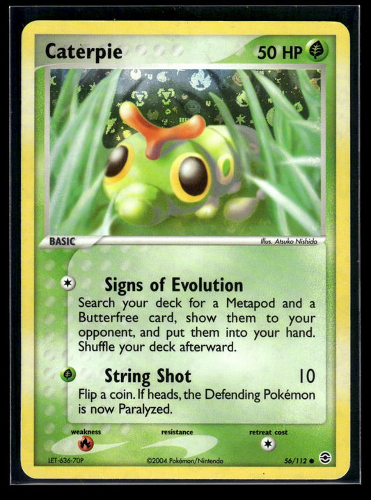 Caterpie 56/112 - FireRed & LeafGreen  - Common