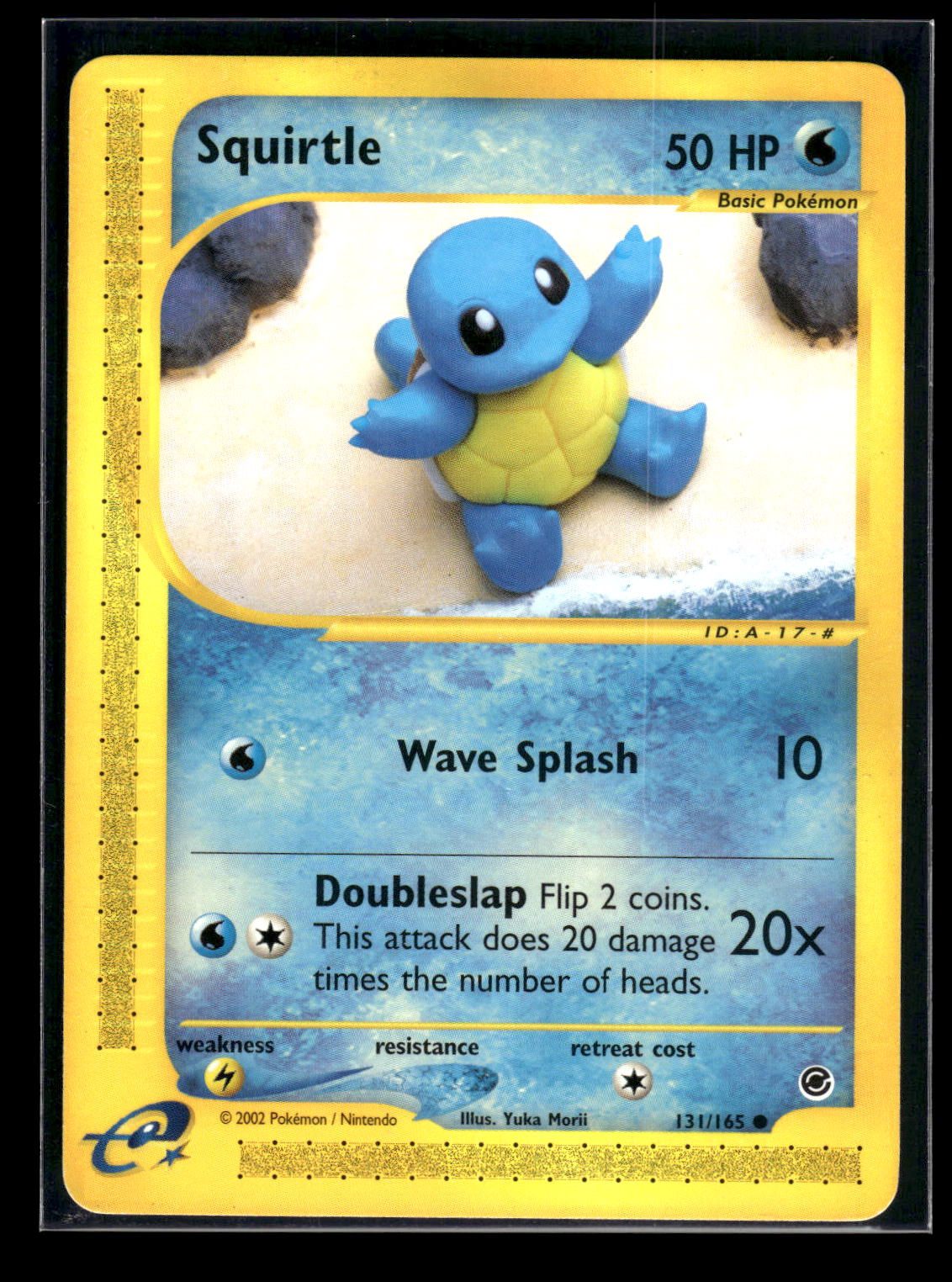 Squirtle 131/165 - Expedition Base Set  - Common