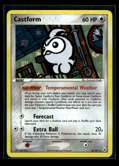 Castform 30/101 - Hidden Legends  - Uncommon