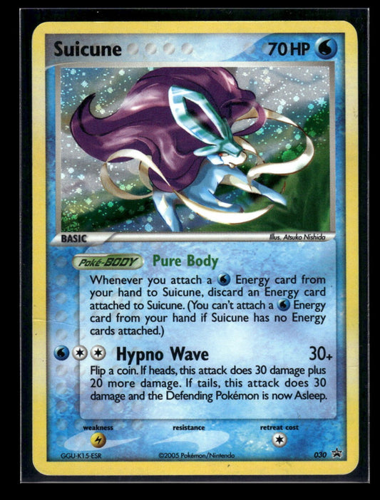 Suicune 030 - Nintendo Black Star Promos  - Promo
