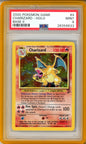 PSA 9 OBS Skada i Slab uppe Charizard 4/130 - Base Set 2  - Rare Holo
