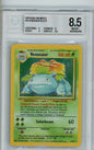 BGS 8.5 Venusaur - Base #15/102 - Rare Holo
